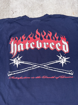 Vintage 90's Hatebreed Satisfaction is the Death of Desire Shirt