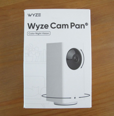 Wyze Pan v2 Indoor Wired 1080p HD Securtiy Camera White WYZECP2 