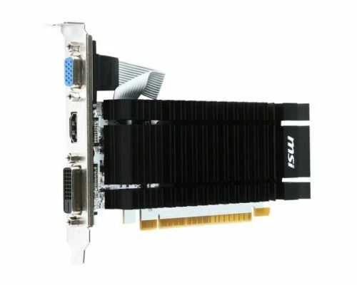 MSI NVIDIA Geforce GT730 2GB GDDR3 Low Profile Graphics Card - Image 2 of 3
