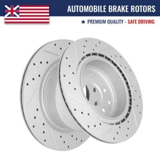 Rear Brake Rotor Kit For INFINITI Nissan Maxima G37 G35 QX50 EX35 370Z 350Z M35