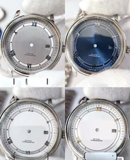 DIY SET for Omega ETA 2824 watch case + dial + hands + strap sapphire 39.5mm NEW