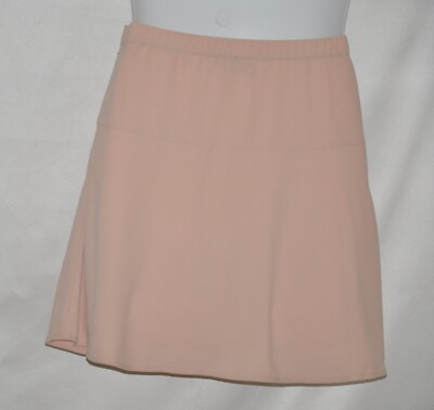 SA by Seth Aaron Skater Skirt with Side Zipper Size 8 Blush | eBay