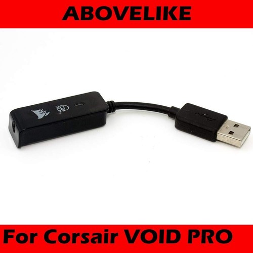 Dongle carte adaptateur son surround USB 3,5 mm RDA0009 pour Corsair VOID PRO - Photo 1/4