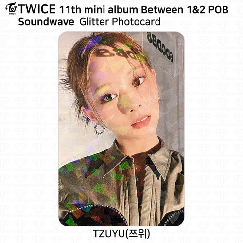 TWICE 11th Mini Album Between 1&2 POB Photocard Soundwave MP Aladin Withmuu - 第 11/56 張圖片