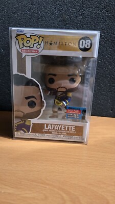 Funko Pop Broadway:Hamilton Lafayette #08. 2021 Fall Convention Limited Edition