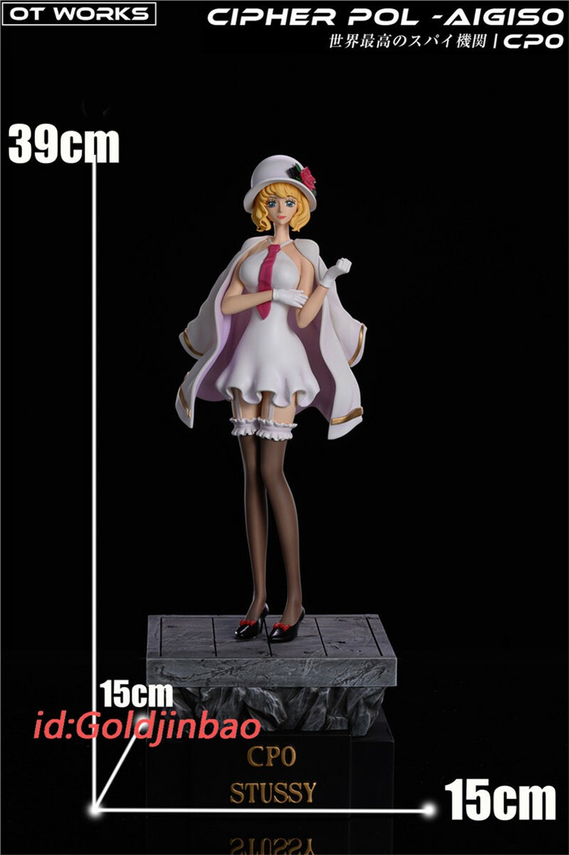 CP9 Rob Lucci Resin Model Stussy Painted Statue In Stock OT WORKS