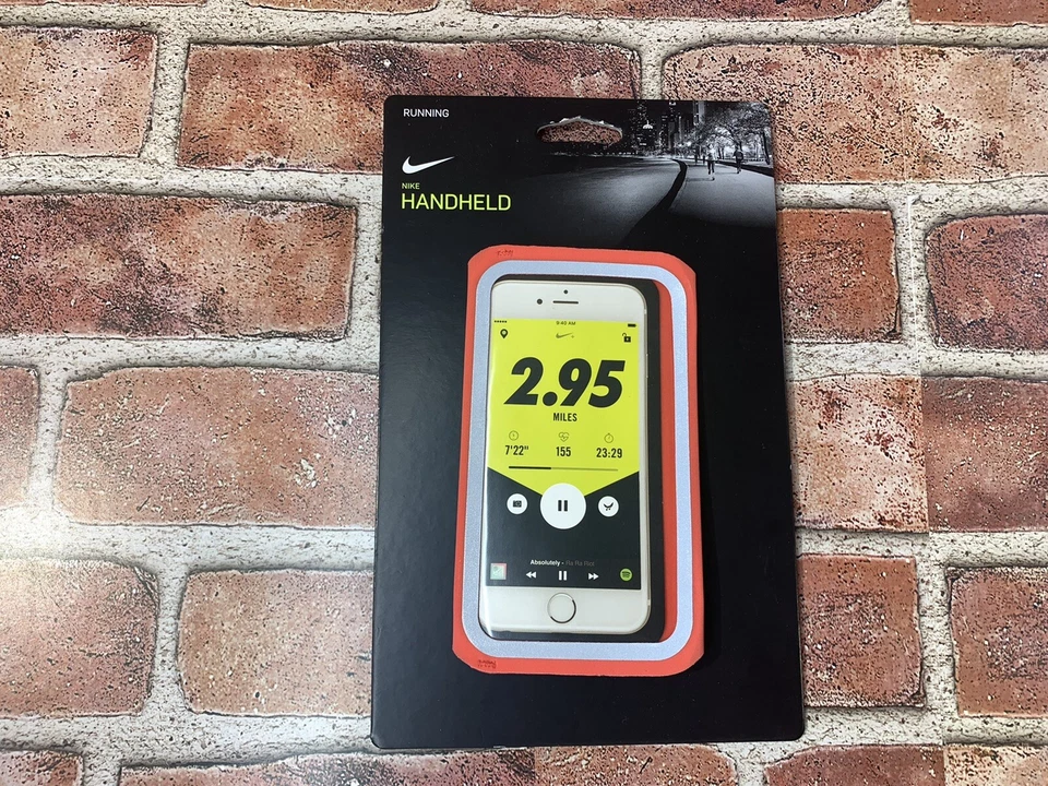 Capa telefone portátil Nike esporte corrida cor pêssego original MSRP $25 - Imagem 2 de 4