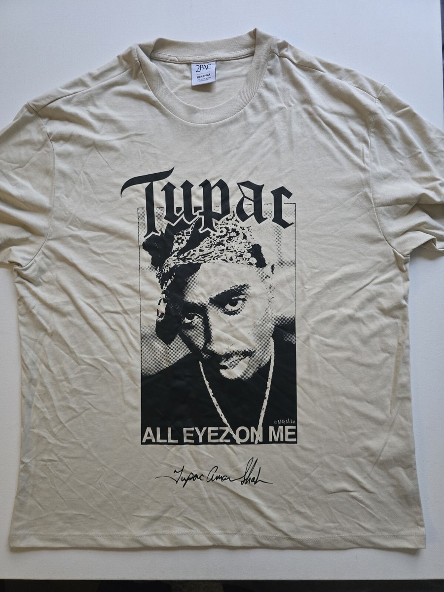 2pac All Eyez On Me Tシャツ XLサイズ 2PAC】2パック All Eyes On Me Vintage Tシャツ XL相当