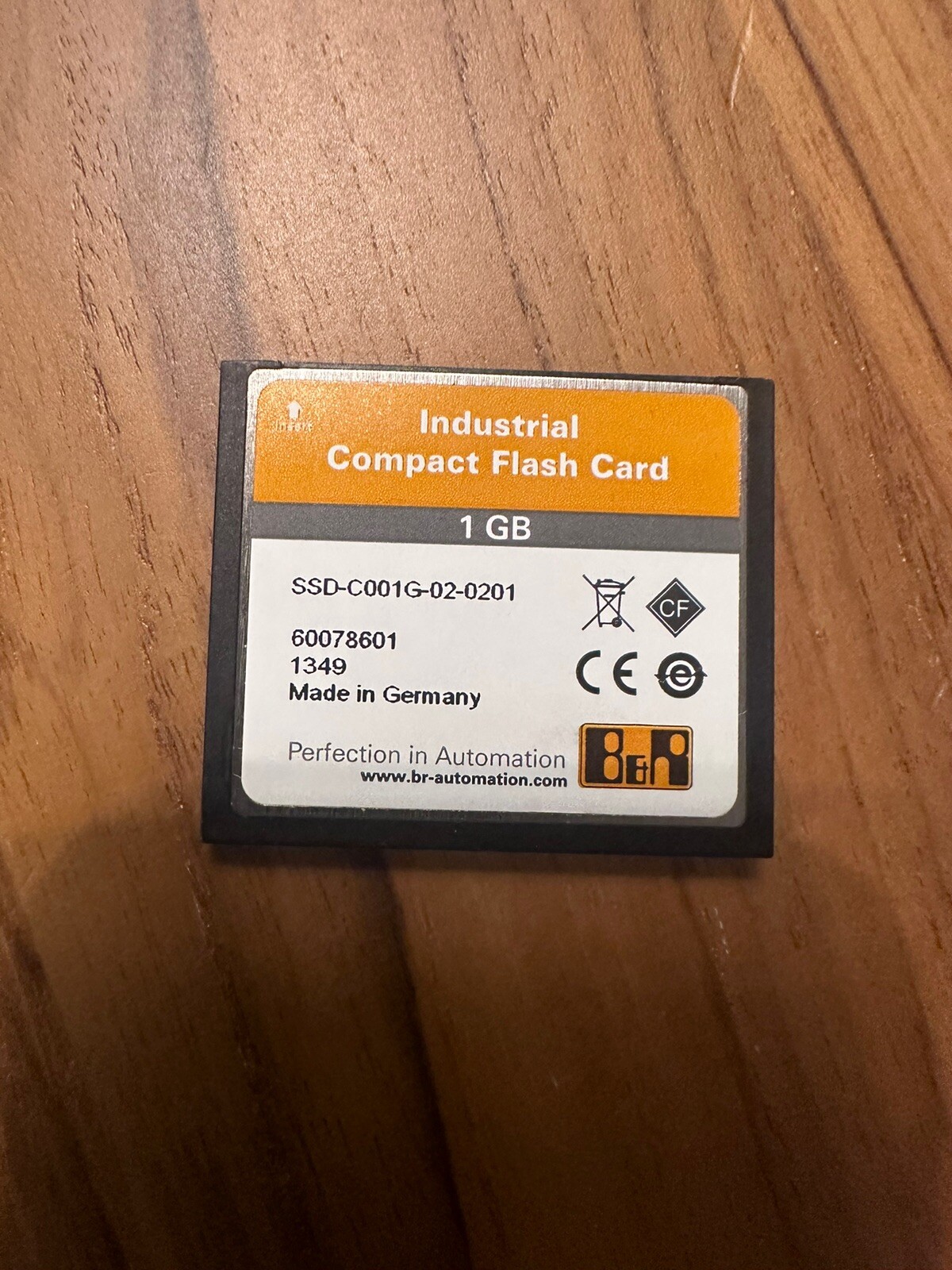B&R 5CFCRD.102406 Swissbit Memory Card Industrial Compact Flash eBay