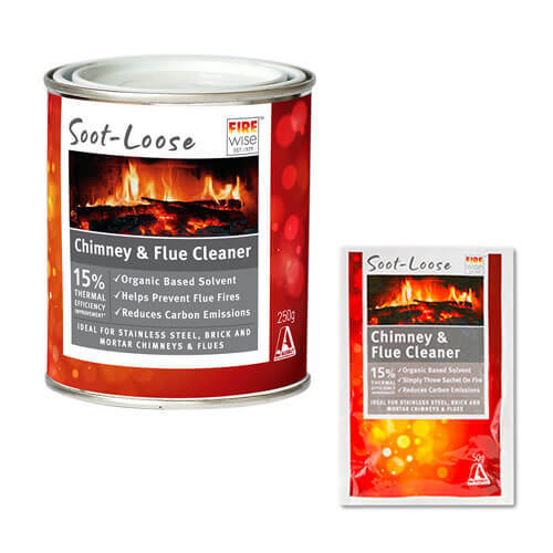 Non-Flammable Non-Toxic Non-Corrosive RubbedIn Soot Loose Chimney & Flue Cleaner - Picture 2 of 6