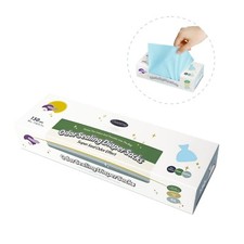 Odor Sealing Disposable Diaper Bags, 150 Count, Blue, Large Capacit... Fast Ship