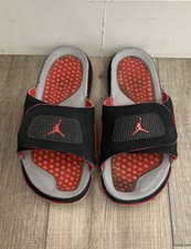 Jordan Hydro IV Retro slides 2012 sandals bla...