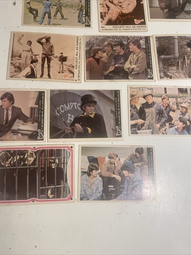 1967 Raybert The Monkeys Cards Lot Of 14 - Picture 7 of 7