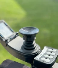 Cup - Concave Power Wheelchair Joystick Knob Replacement Accessory 1/4" Stem