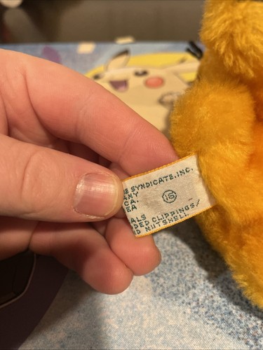 Garfield Plush Dakin Stuffed Animal Toy Figure Vintage 1981 Collectible Small 5" - Picture 8 of 8