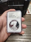 2021-W $1 PROOF AMERICAN SILVER EAGLE, 1 OZ .999 NGC PF70UCAM T-1 Early Releases