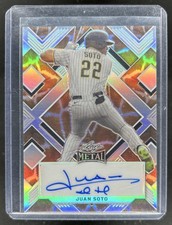 2022 Leaf Metal Juan Soto Giraffe Pre-Production Proof Auto Autograph #1/1