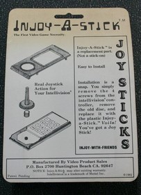 Pack of 2 Vintage InJoy-A-Stick Intellivision Joystick Replacement NOS US Seller