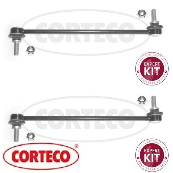 2X Stange/Strebe FüR Stabilisator Corteco 49398503 2 PendelstüTzen Stabi-image