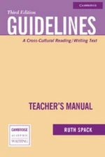 Guidelines Teacher's Manual : A Cross-Cultural Reading/Writing Te