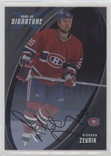 2002 ITG Be A Player Signature Series Signatures Richard Zednik #025 Auto 11fi