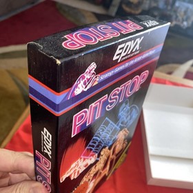 PIT STOP - Coleco Vision, 1983  ColecoVision CIB Complete in Box EPYX Free Ship!