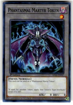 Token: Phantasmal Martyr SDSA-EN047 Structure Deck: Sacred Beasts Yu-Gi-Oh NM