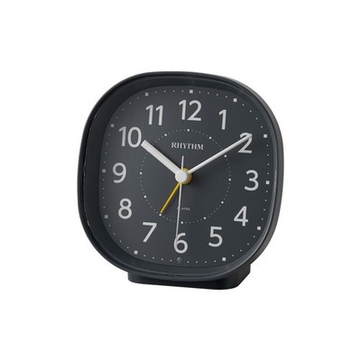 RHYTHM Alarm Clock Analog Universal Design Light Gray 8RE674SR08