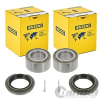 2X Moog RADLAGER-SATZ Vorne Passend FüR Mitsubishi Carisma Colt Lancer Pajero Sp