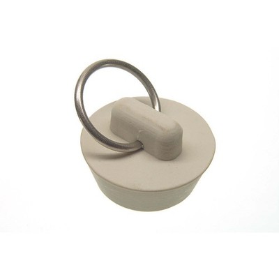 PPG 80228 for PlumbMaster 1-5/8 White Rubber Drain Stopper With Split Type R