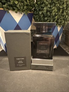 Empty Tom Ford Oud Wood EDP 100ml (Empty Bottle) With Box And Cap