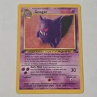 Pokémon Gengar Fossil Rare Wizards 20/62 1st Edition English Regular