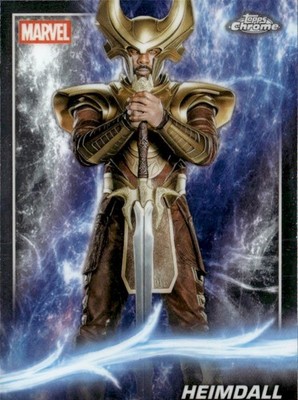 2025 Topps Marvel Chrome Heimdall Thor Phase One #12 Trading Card