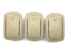 Child Seat Anchor Cover Trim Set of 3 Cashmere Fits 2011-2017 Buick Regal 80157