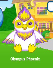 Webkinz Classic Olympus Phoenix Virtual Adoption Code Only Messaged