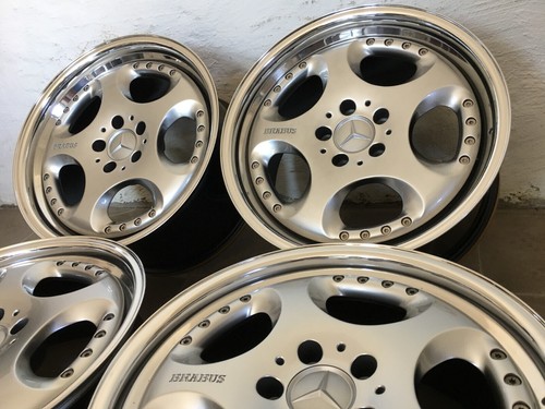 Mercedes Slb Rims Brabus Rims 8.5+9.5 X 18 Mercedes W126 R129 SL W124 E500 W210 W208 R170 ...