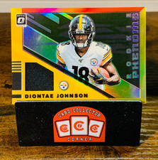 2019 Optic Rookie Phenoms Jerseys Red & Yellow Diontae Johnson Steelers AX