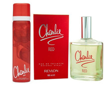 Charlie Red set: 75 ml body spray and 100 ml eau de toilette( A 29 )