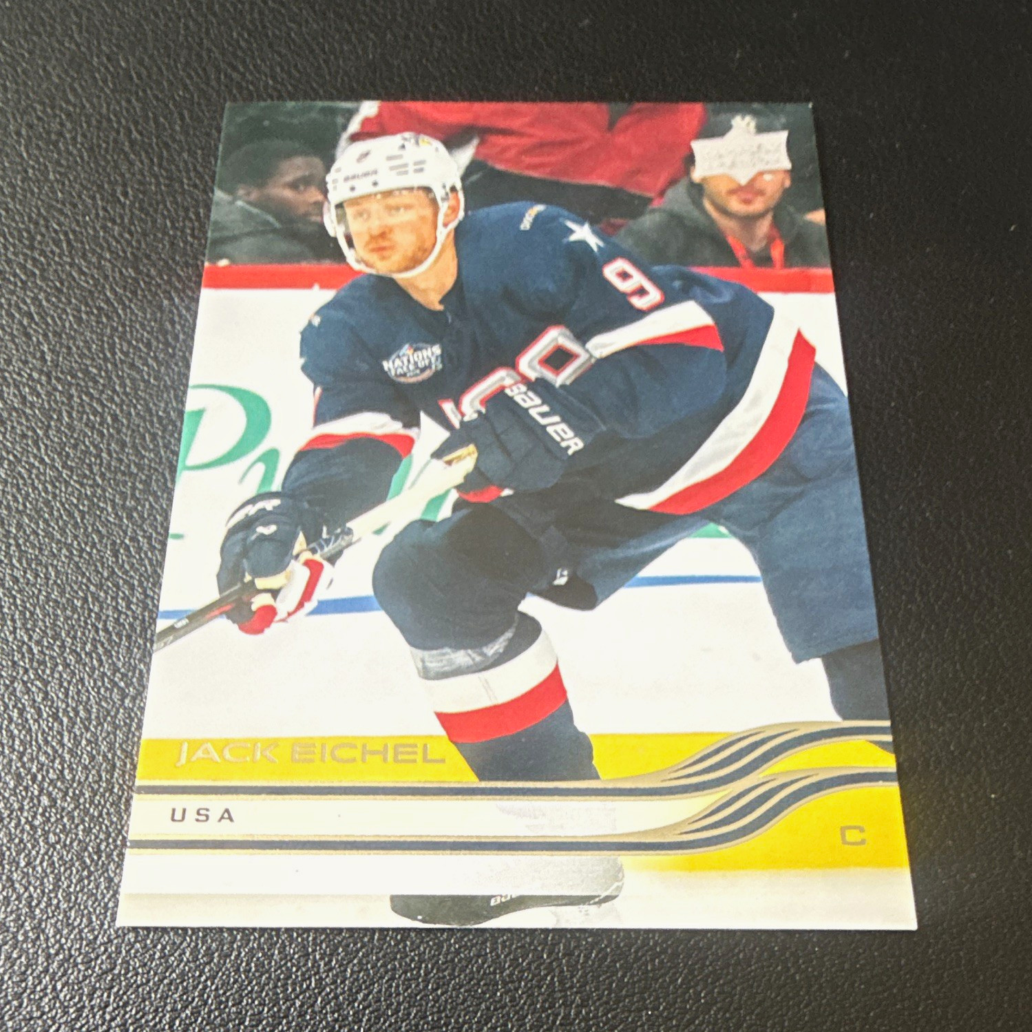 Upper Deck Extended Series 2025-26 Jack Eichel Base Set #696 USA NHL