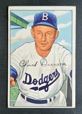 1952 Bowman #188 Chuck Dressen - Brooklyn Dodgers - VGEX