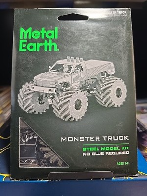 NEW 2020 Fascinations Metal Earth MONSTER TRUCK 3D Steel Metal Model Kit MMS216