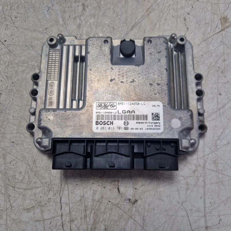 Centralina ecu motore Ford C-Max DM2 1.6 TdCi 2007-11 8M51-12A650-LG 0281011701  - Immagine 3 di 3