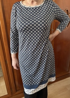 Legeres MAXSTUDIO Kleid Gr.S/36 knielang 3/4Arm 95%PE 5%Spandex