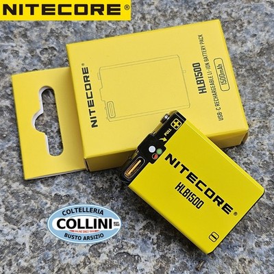 Nitecore - HLB1500 mit USB-C Stecker - Li-Ion Akku 3,7V 1500mAh...