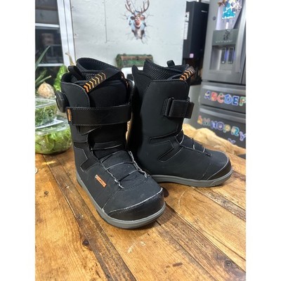 Deeluxe Snowboard Boots Black Adjustable Strap BOA System Winter Sport