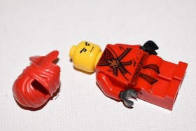 LEGO NINJAGO Kai Minifigure 2111 2258 2505 2508 30083 THE GOLDEN WEAPONS njo007