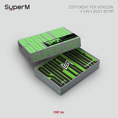 SuperM - The 1st Album 'Super One' - COMPACT DISC - F600z