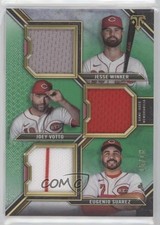 2021 Triple Threads Relic Combos Emerald /18 Eugenio Suarez Jesse Winker 6fs