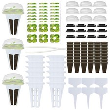 139 Hydroponic Pod Supplies - Grow Anything with Sponges, Baskets & Labels 0.18 per gallon