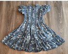 🔥SALE!-Polo Ralph Lauren Floral Print Smocked Tiered Cotton Dress Girls M8-10 — photo 2